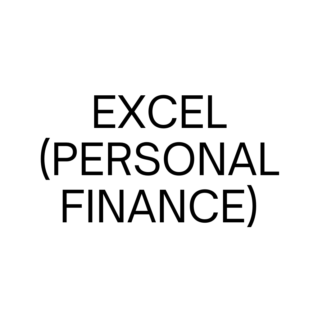 Excel (Personal Finance)