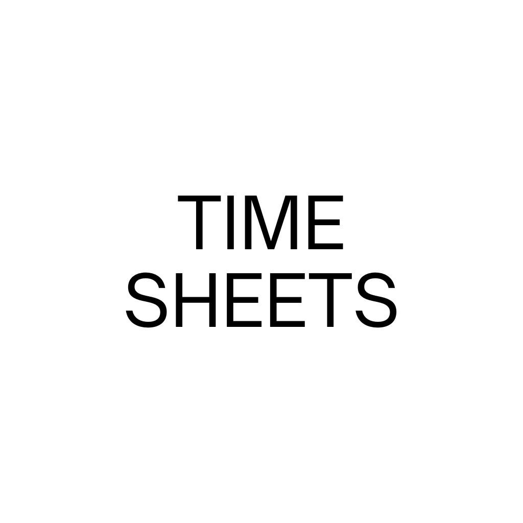 Time Sheets