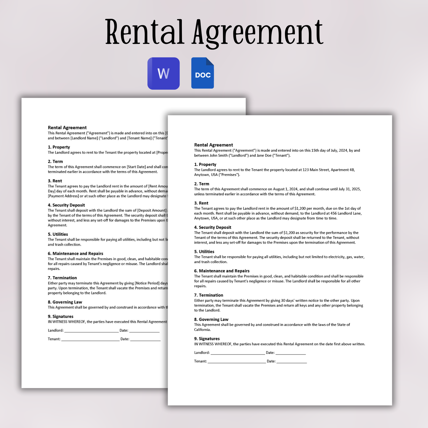 Rental Property Bundle