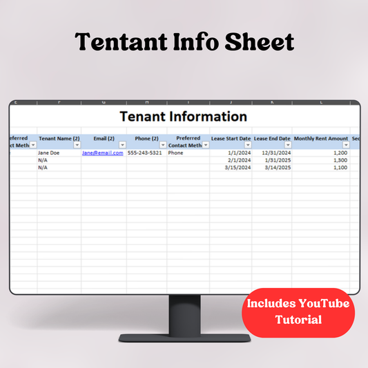 Tenant Detail Log